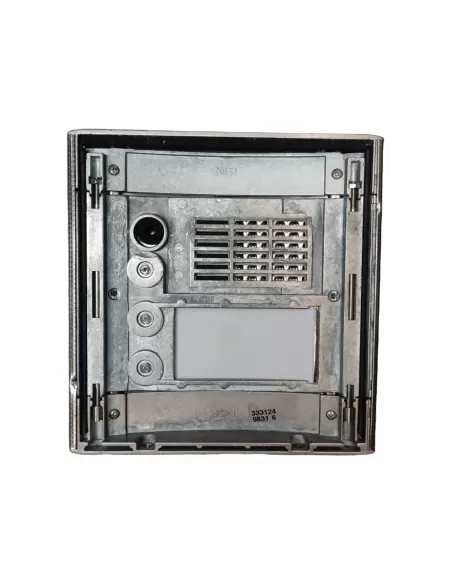 Bticino Sfera - Monobloque portero 2 botones totalmente acero 333124 terraneo